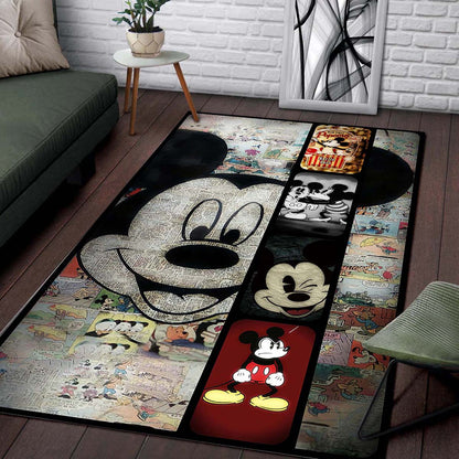 Mickey Mouse Wohnzimmer Dekor Disney Movie 1906 Teppich 2