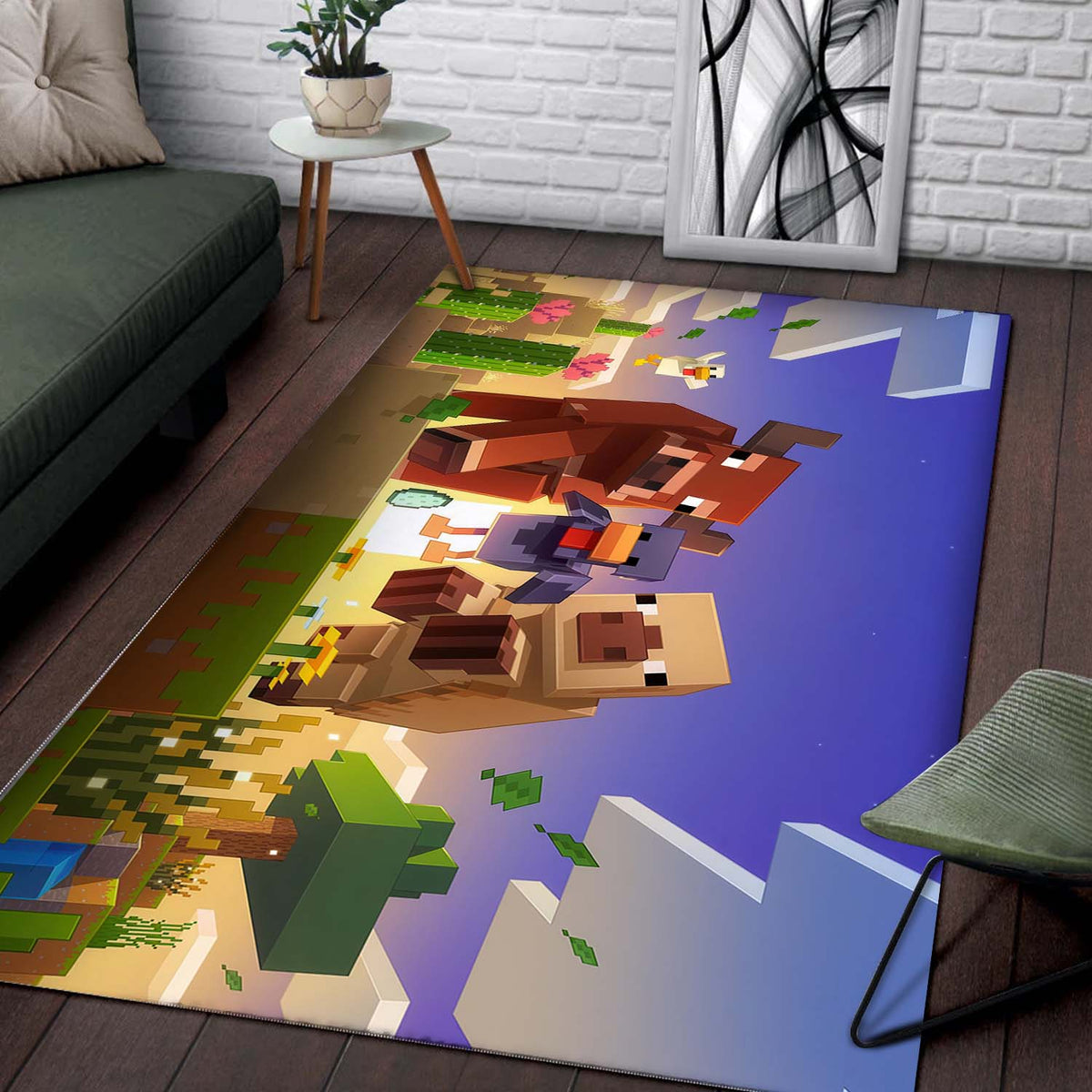 Minecraft 2025 Games 5K Teppich 2