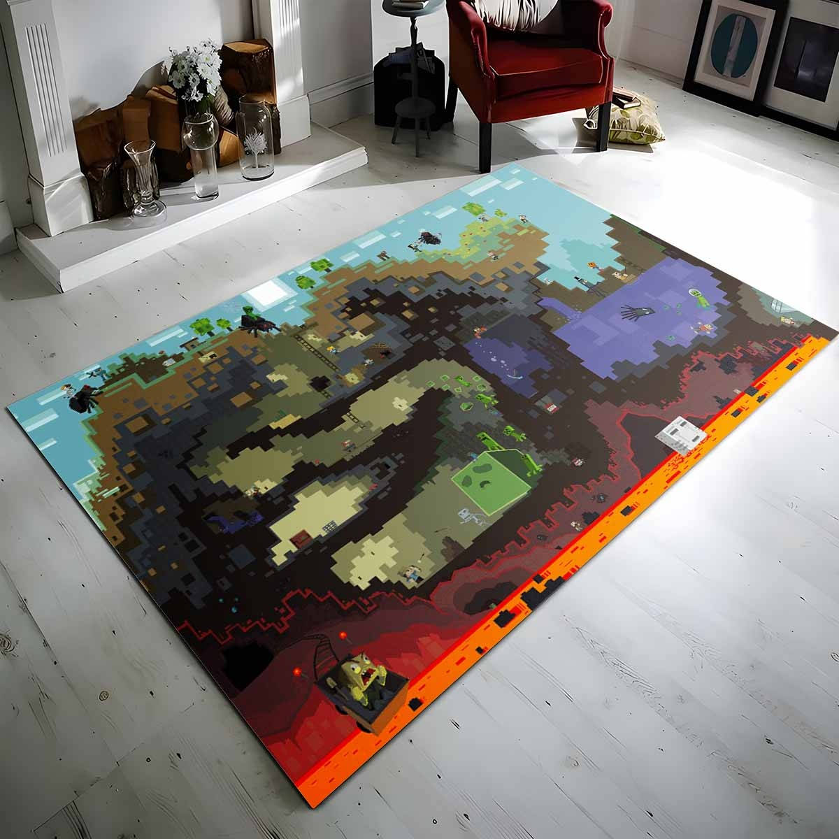 Minecraft Alle Blcke Teppich