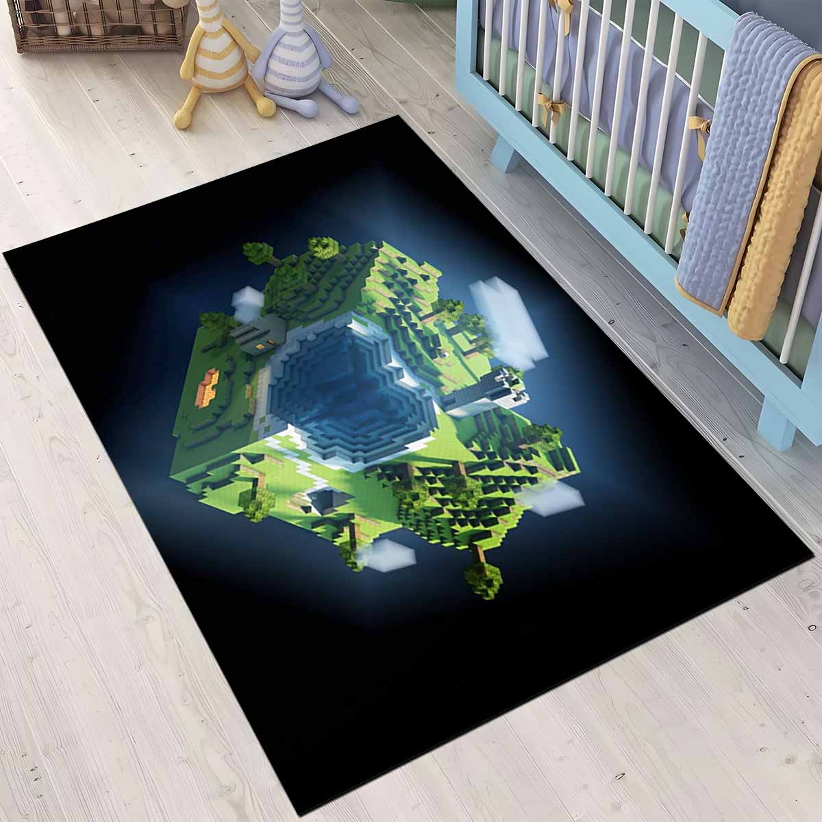 Minecraft Berg-biom Planet Minecraft Teppich 3