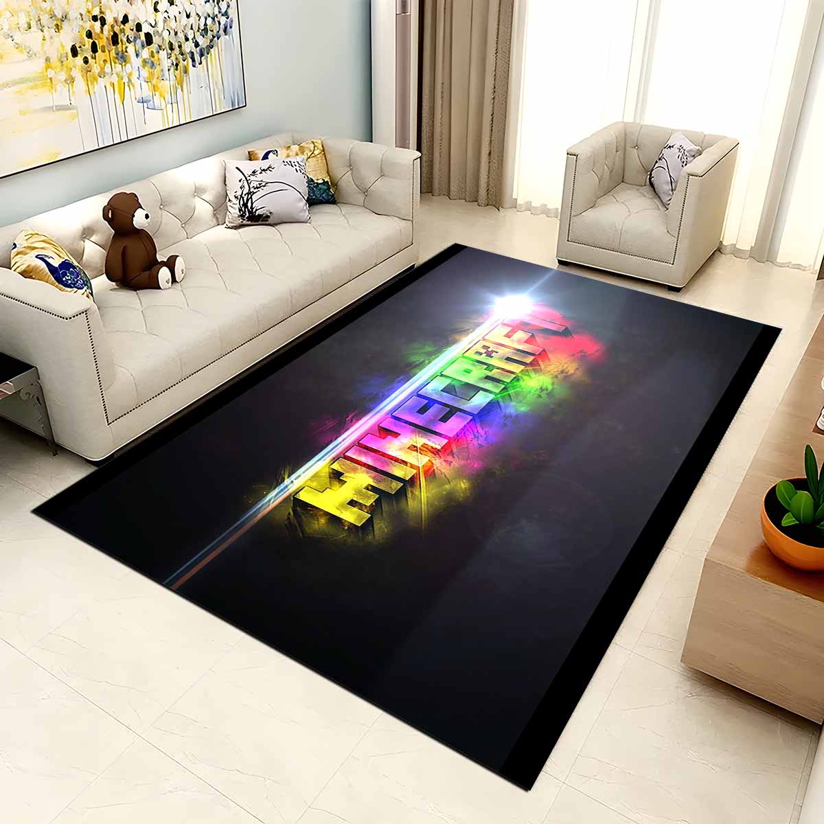 Minecraft Bunt Teppich 2