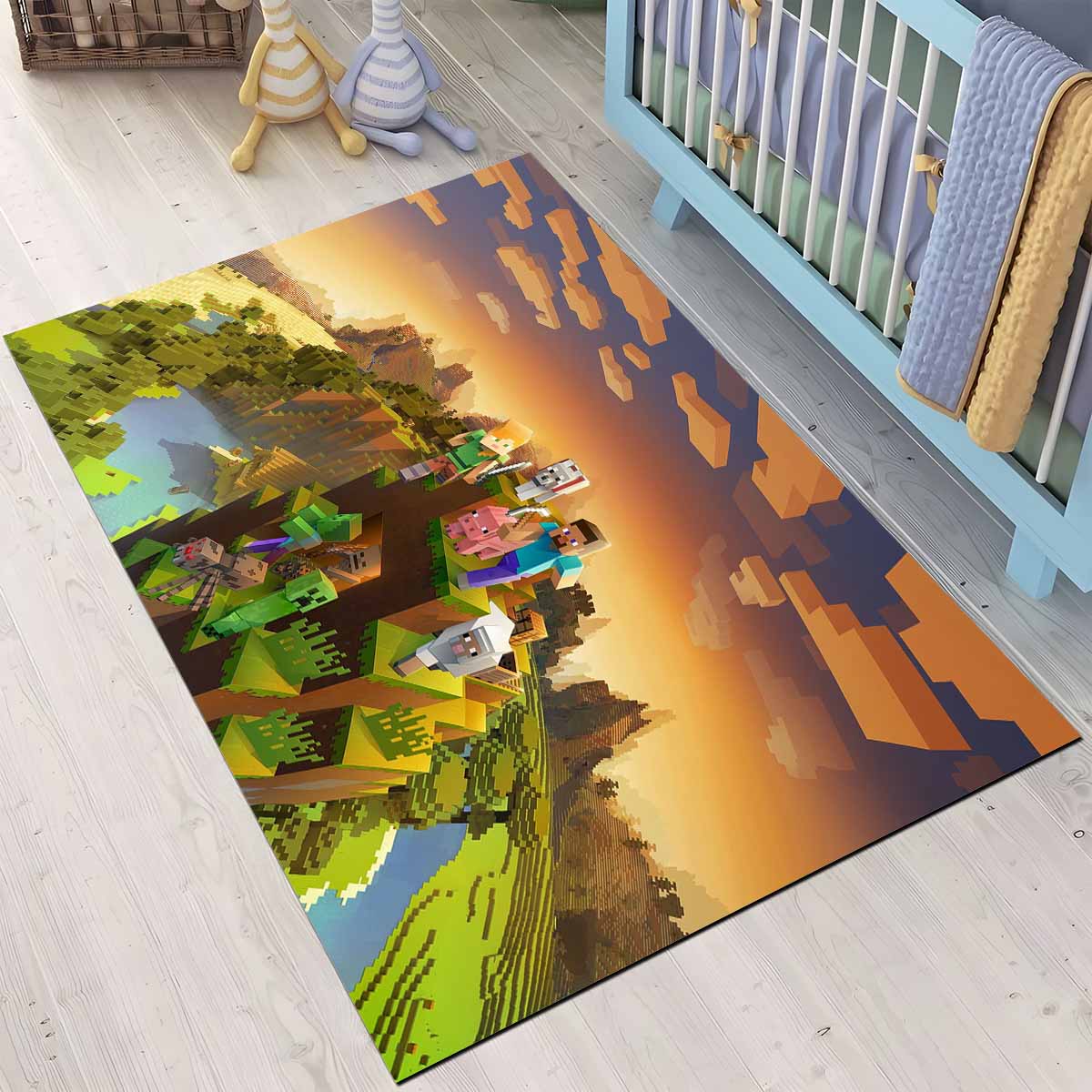 Minecraft Charaktere 1005 Teppich 3