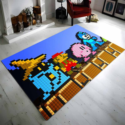 Minecraft Charaktere 1010 Teppich