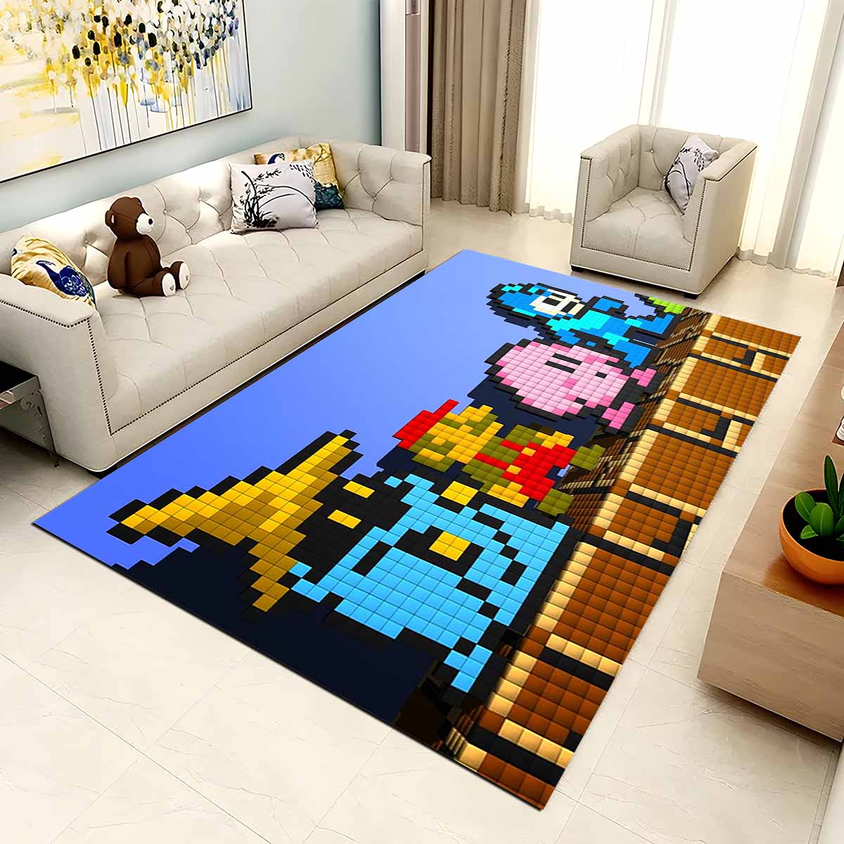 Minecraft Charaktere 1010 Teppich 2