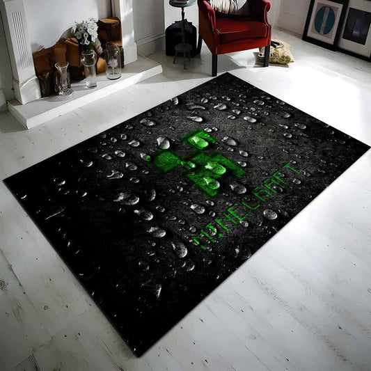Minecraft Creeper Gesicht 3 Teppich