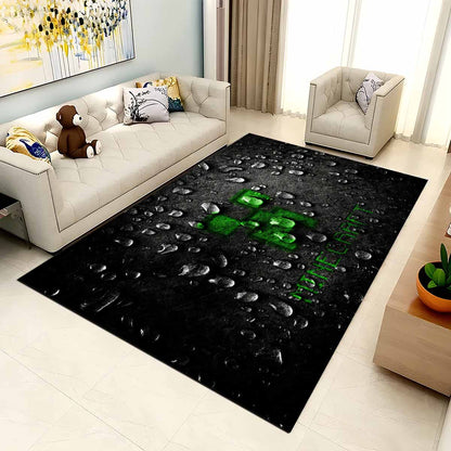 Minecraft Creeper Gesicht 3 Teppich 2