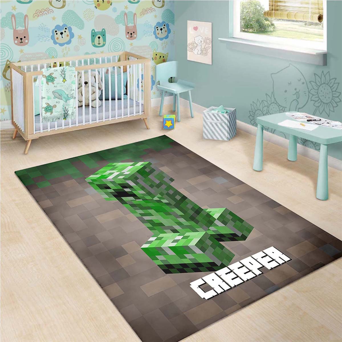 Minecraft Creeper Mc697843 Teppich 3