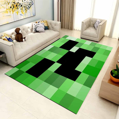 Minecraft Creeper Videospiel Teppich 2