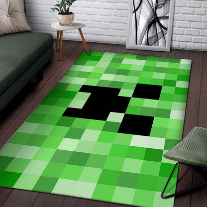 Minecraft Creeper Videospiel Teppich 2
