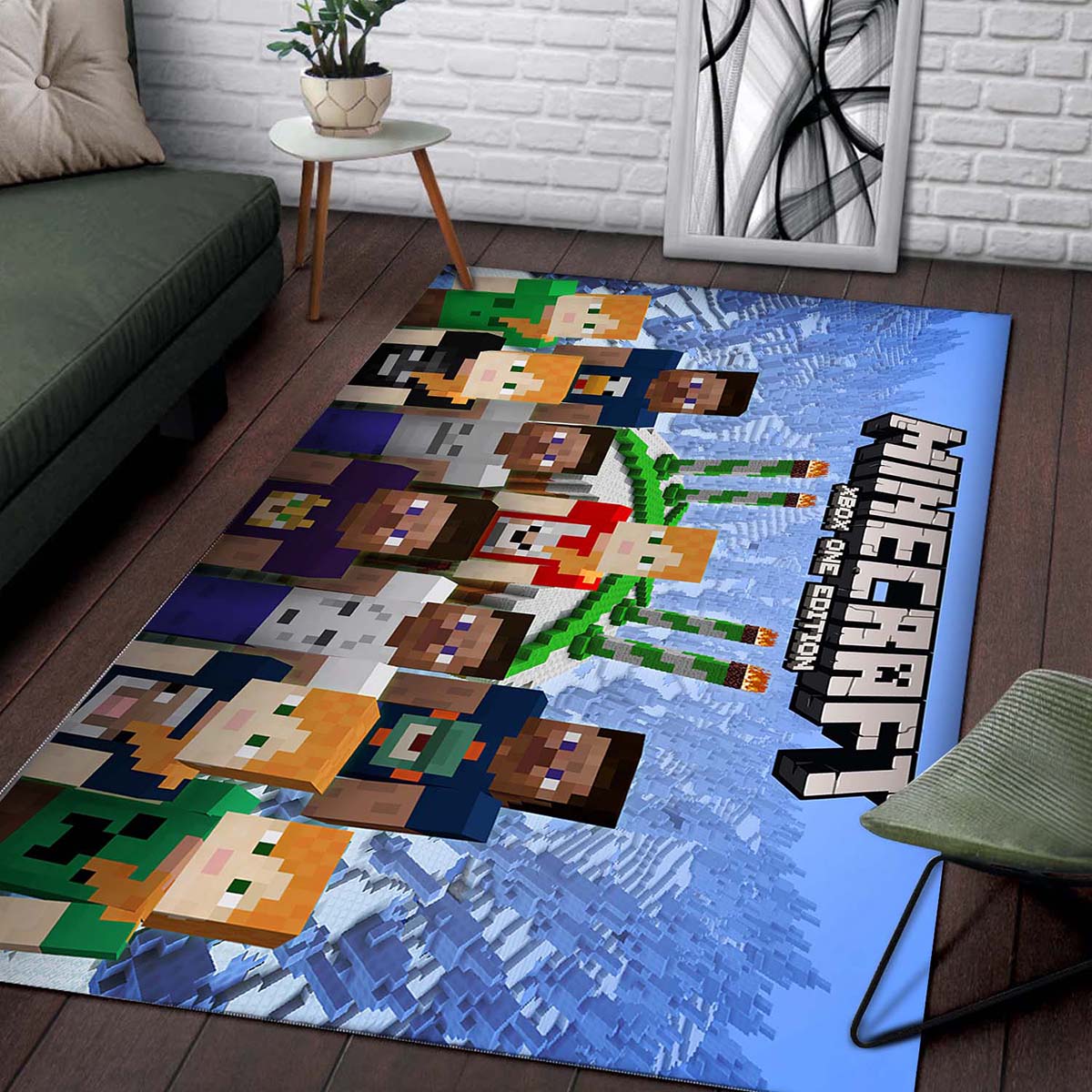 Minecraft Dekor De251104 Teppich 2