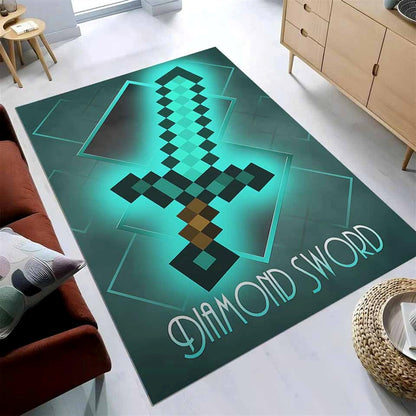 Minecraft Diamond Teppich
