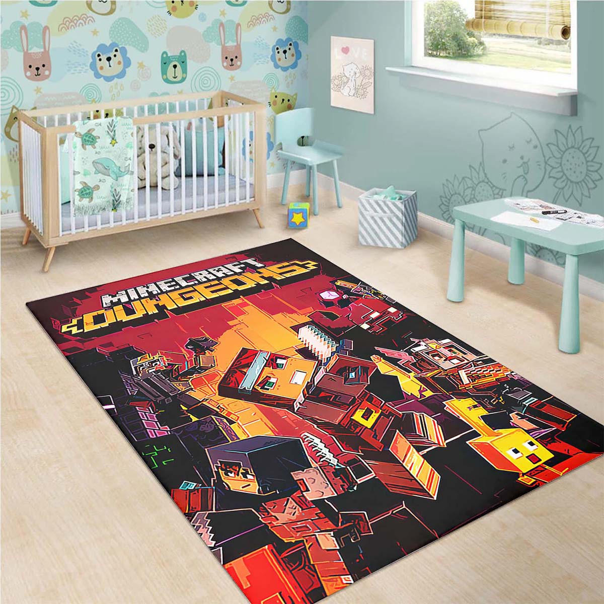 Minecraft Dungeons Teppich 3