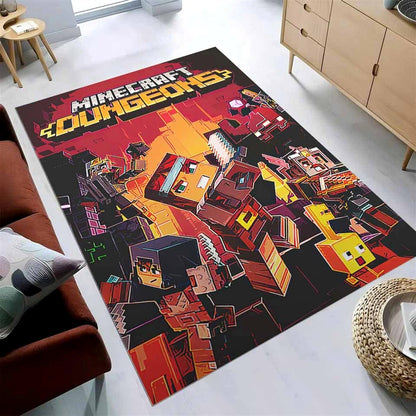 Minecraft Dungeons Teppich