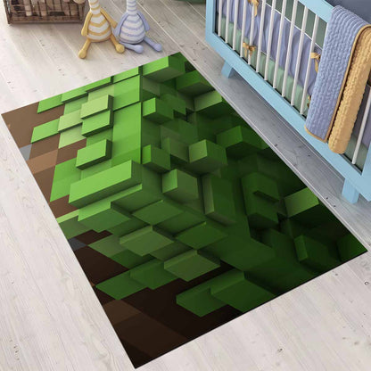 Minecraft Grasblock 2 Teppich 3