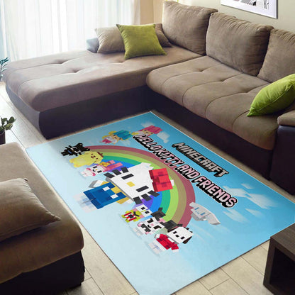 Minecraft Hello Teppich 3