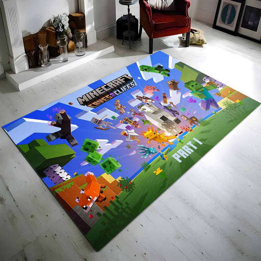 Minecraft Hhlen Und Klippen Teil 1 Teppich