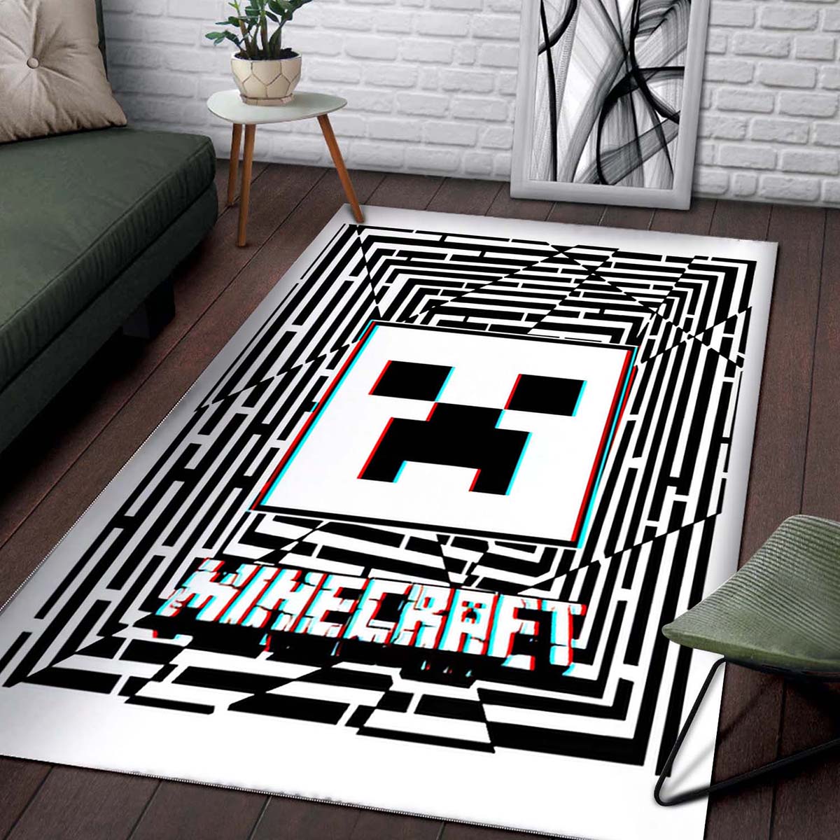 Minecraft Poster Teppich 2