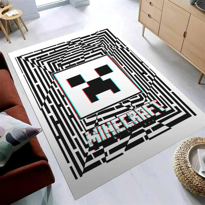 Minecraft Poster Teppich
