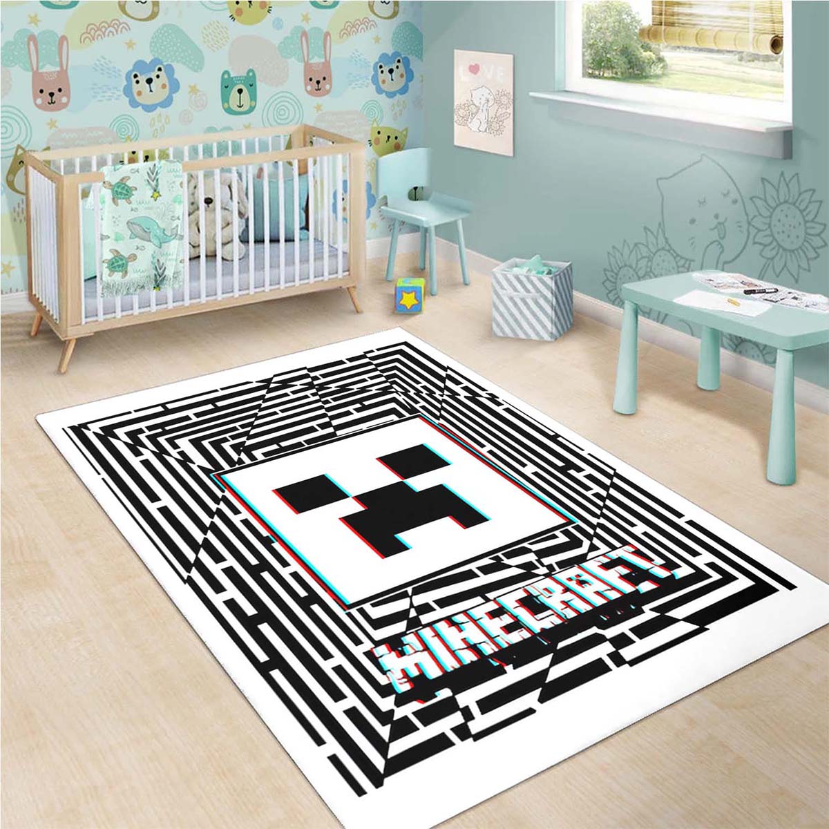 Minecraft Poster Teppich 3