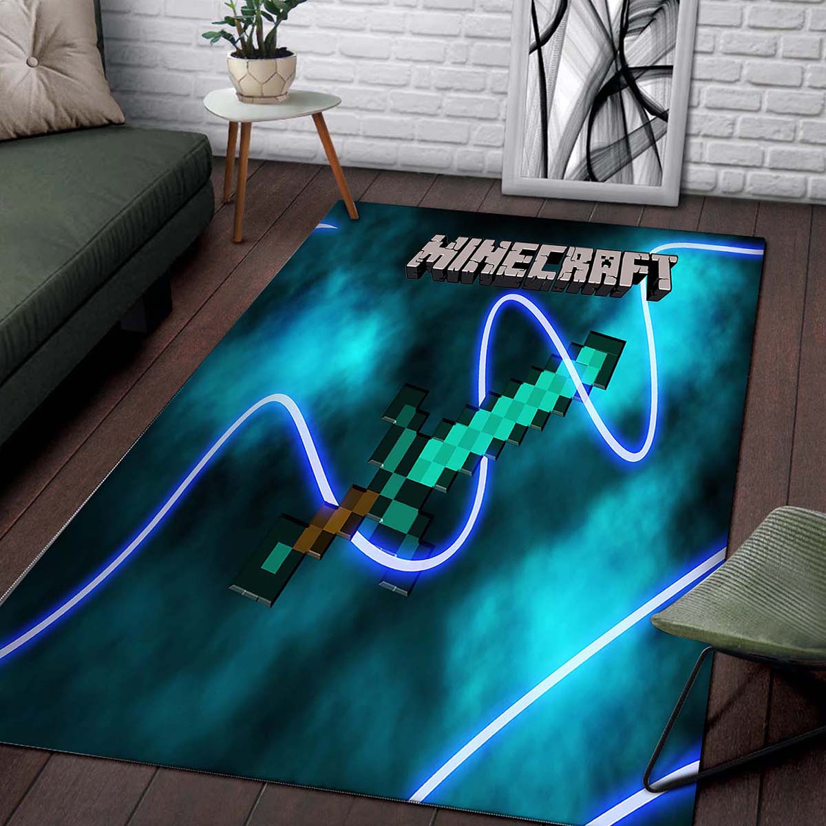 Minecraft Schwert Mc 01 Teppich 2