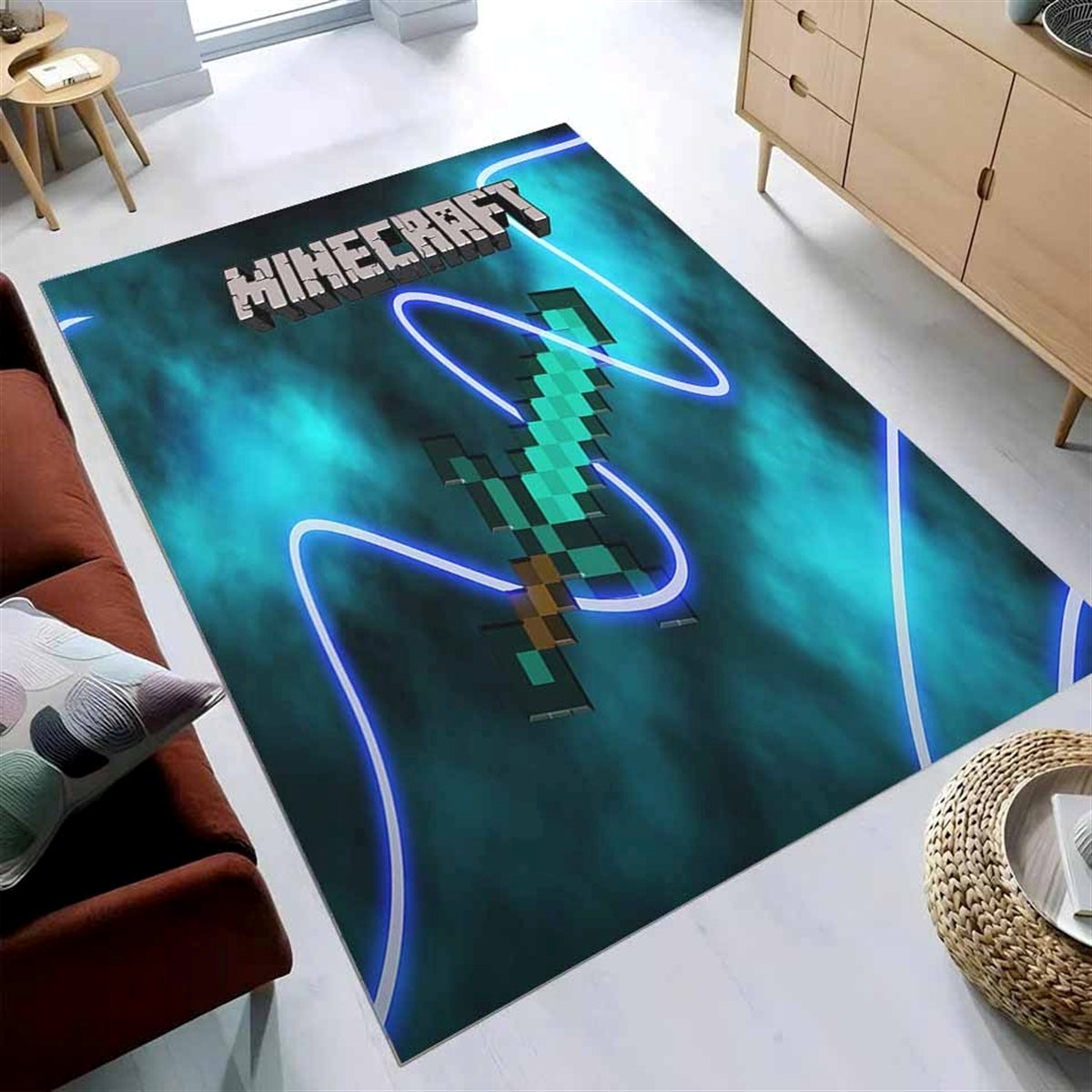 Minecraft Schwert Mc 01 Teppich
