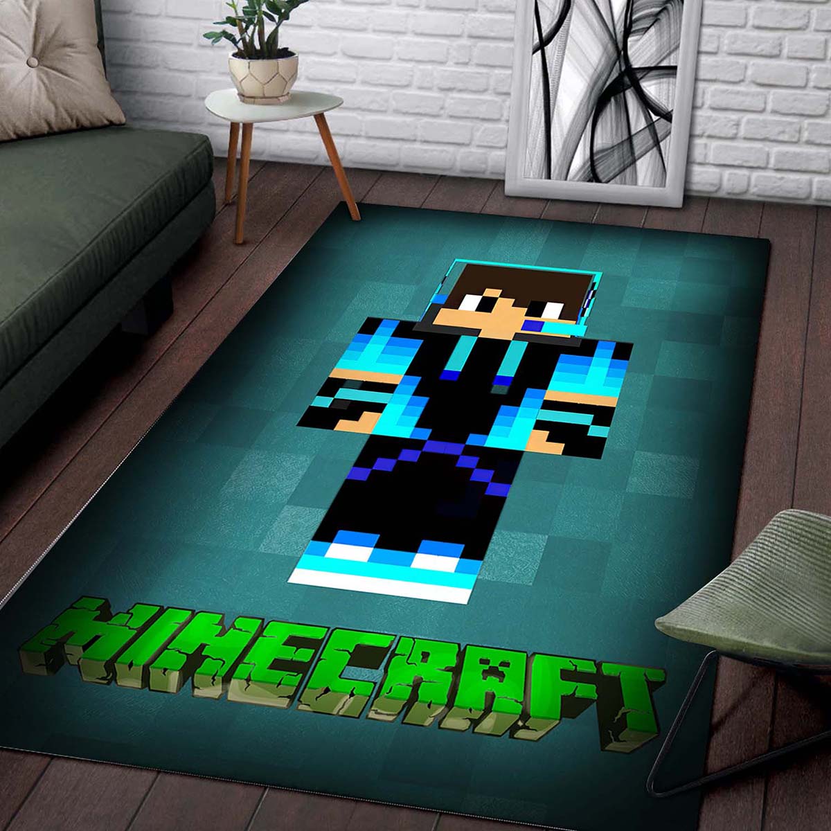 Minecraft Skin Teppich 2