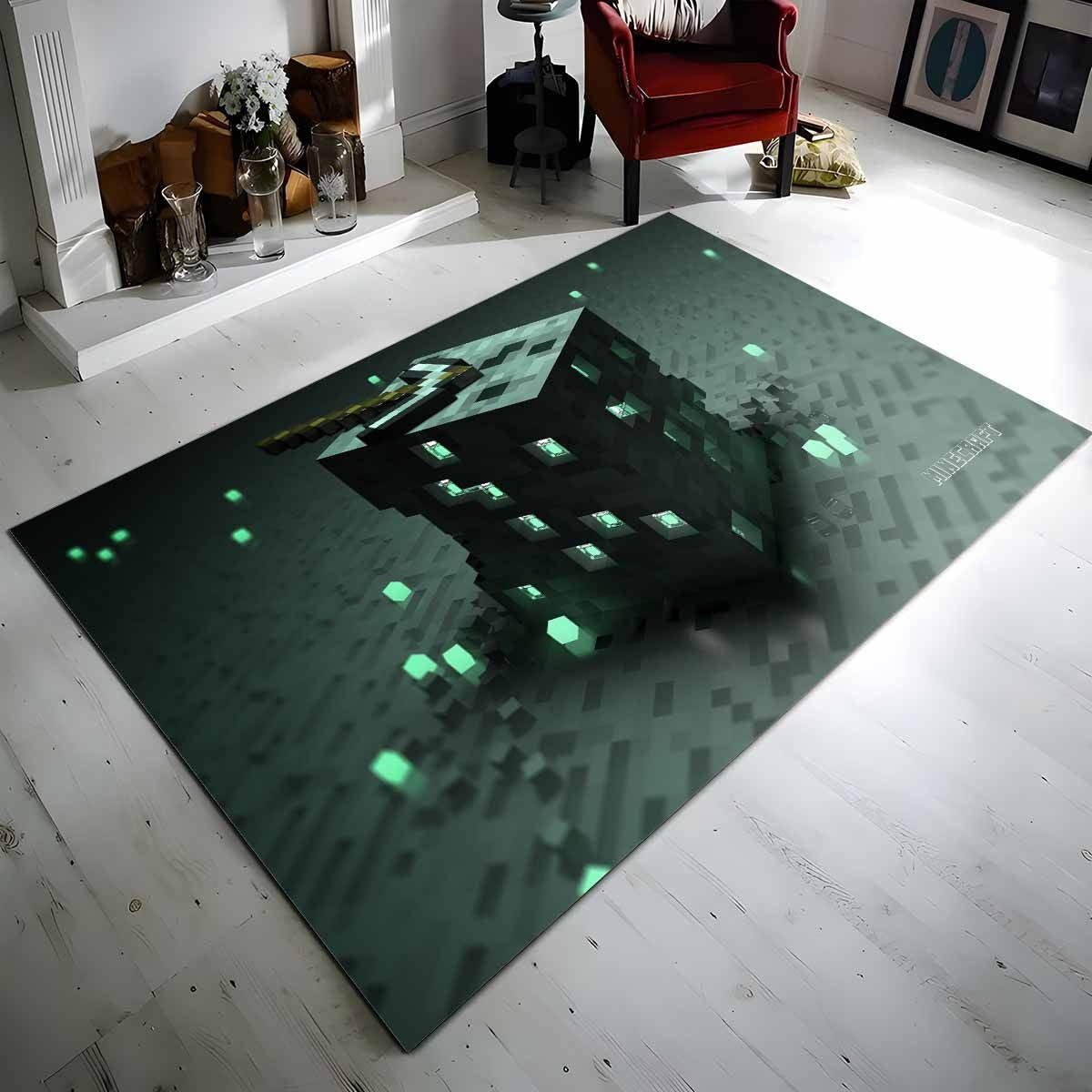 Minecraft Smaragderz Teppich