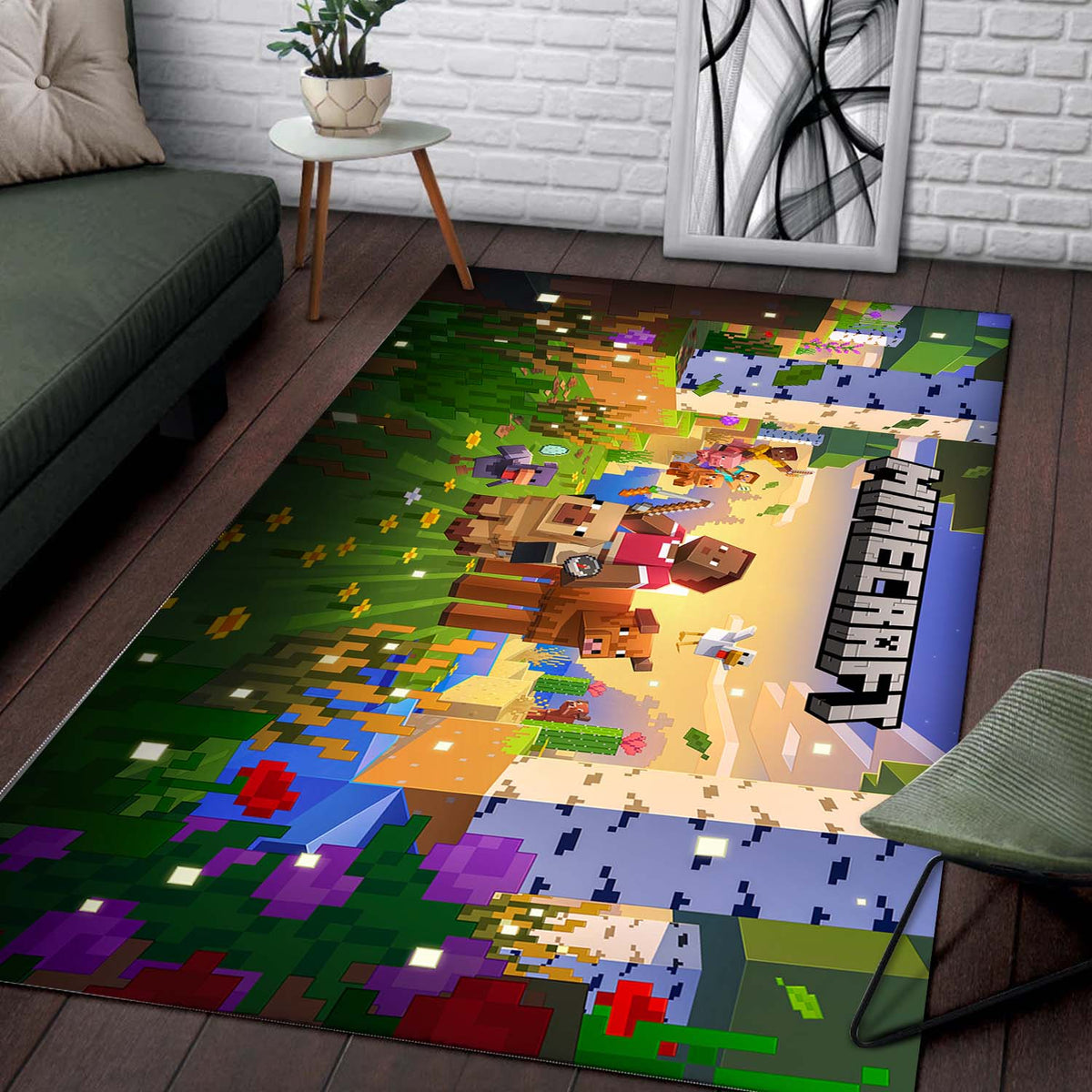Minecraft Spring To Teppich 2