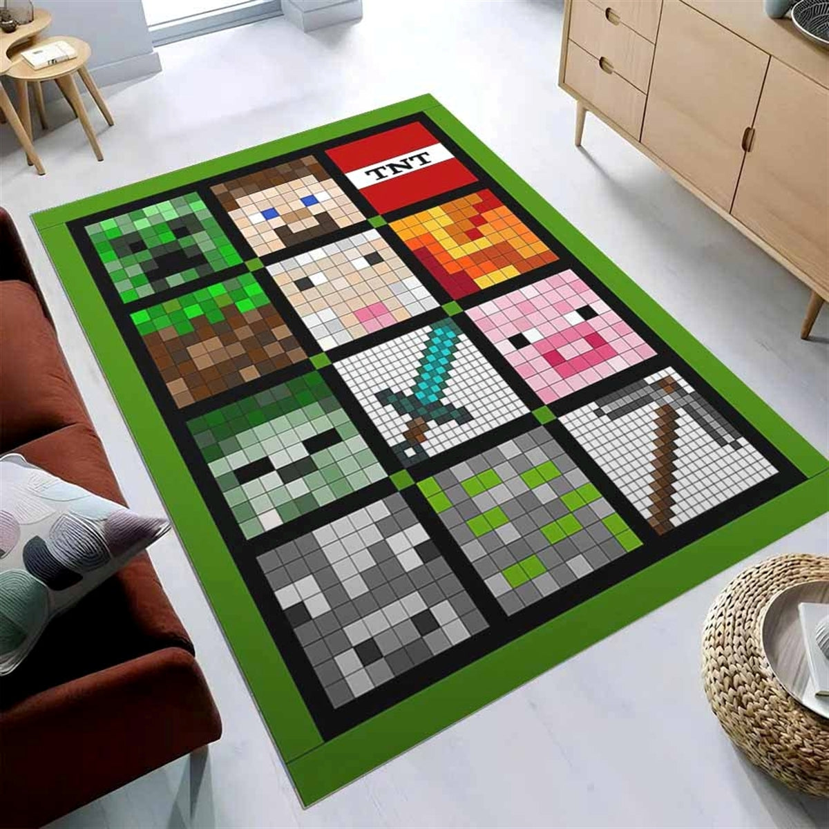 Minecraft Tnt Teppich