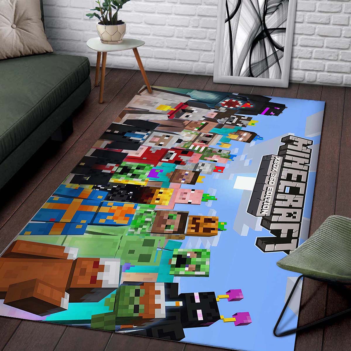 Minecraft Video Game Wohnzimmer Dekor 10116 Teppich 2