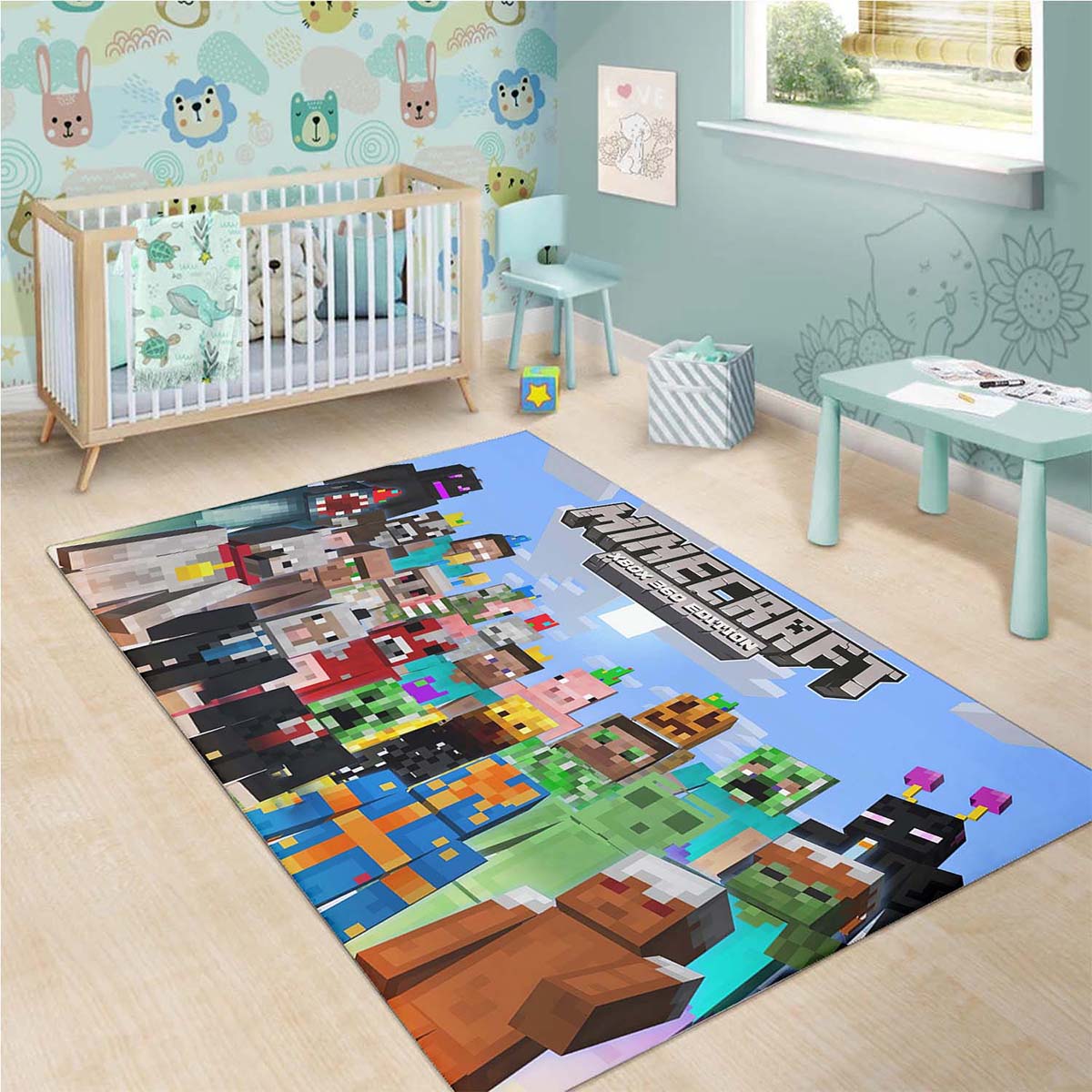 Minecraft Video Game Wohnzimmer Dekor 10116 Teppich 3