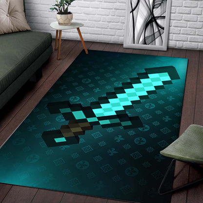 Minecraft Video Game Teppich 2