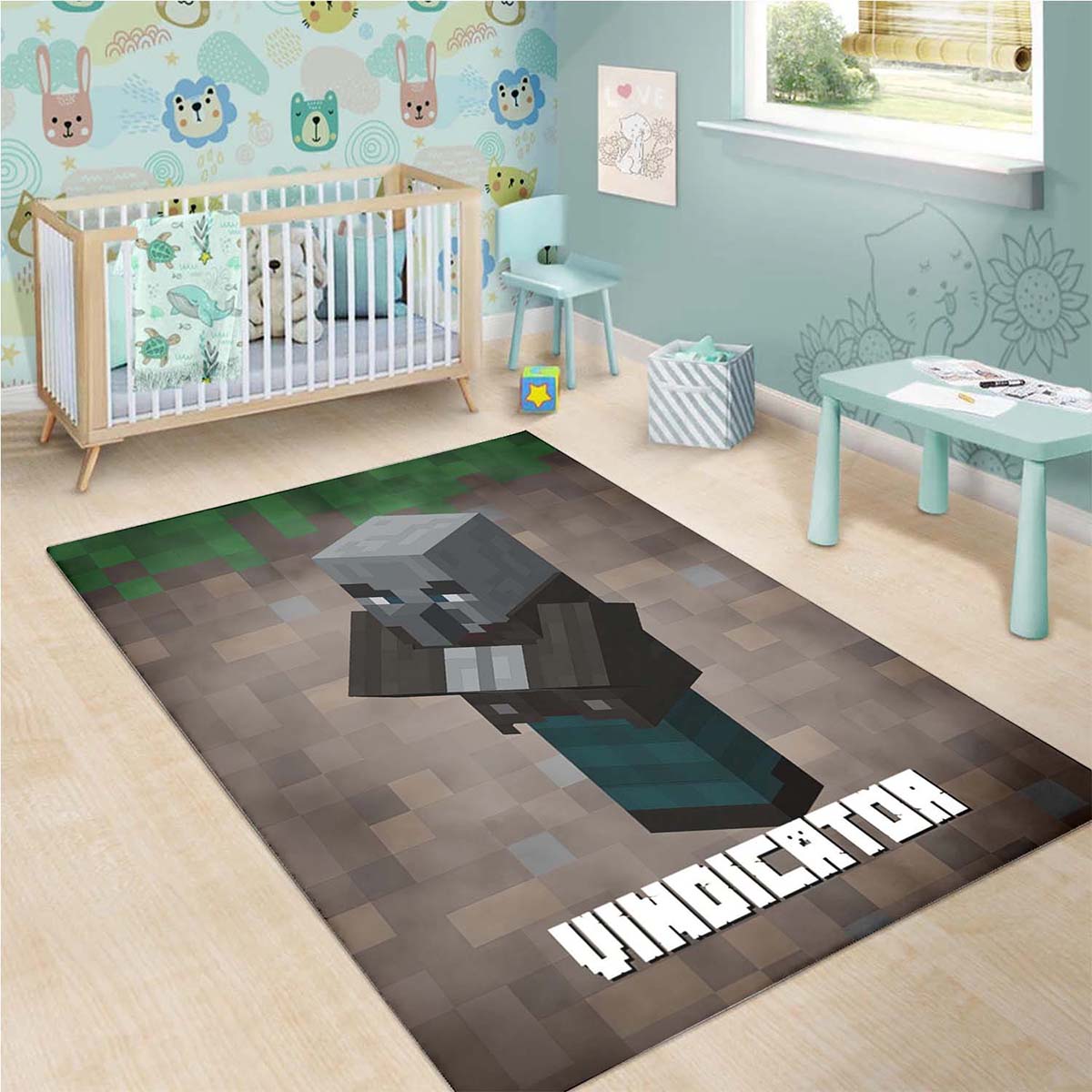 Minecraft Vindicator Teppich 3