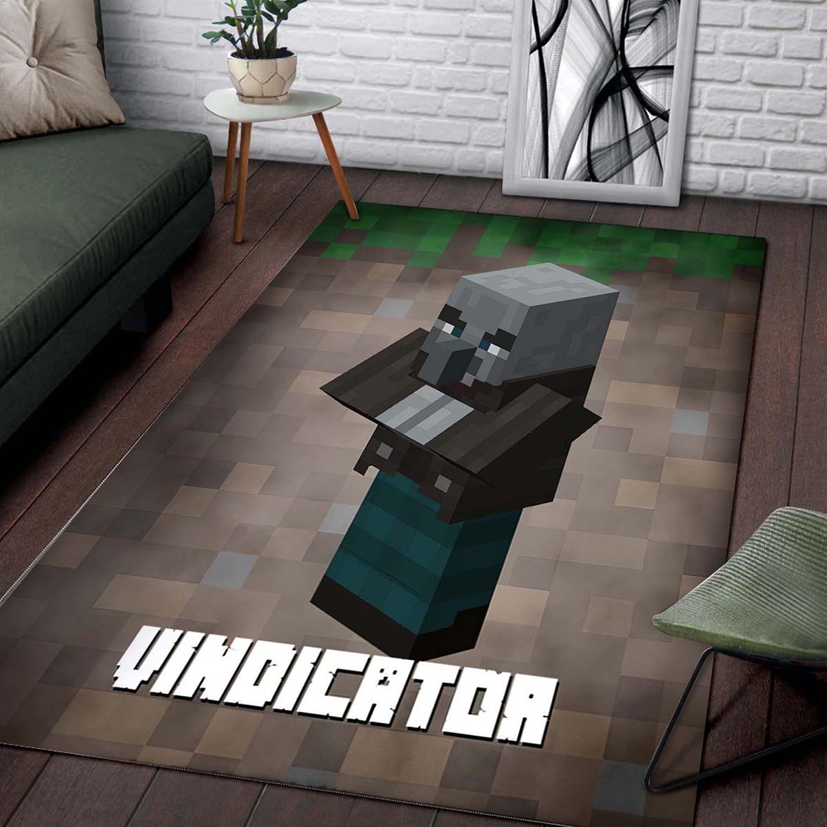 Minecraft Vindicator Teppich 2