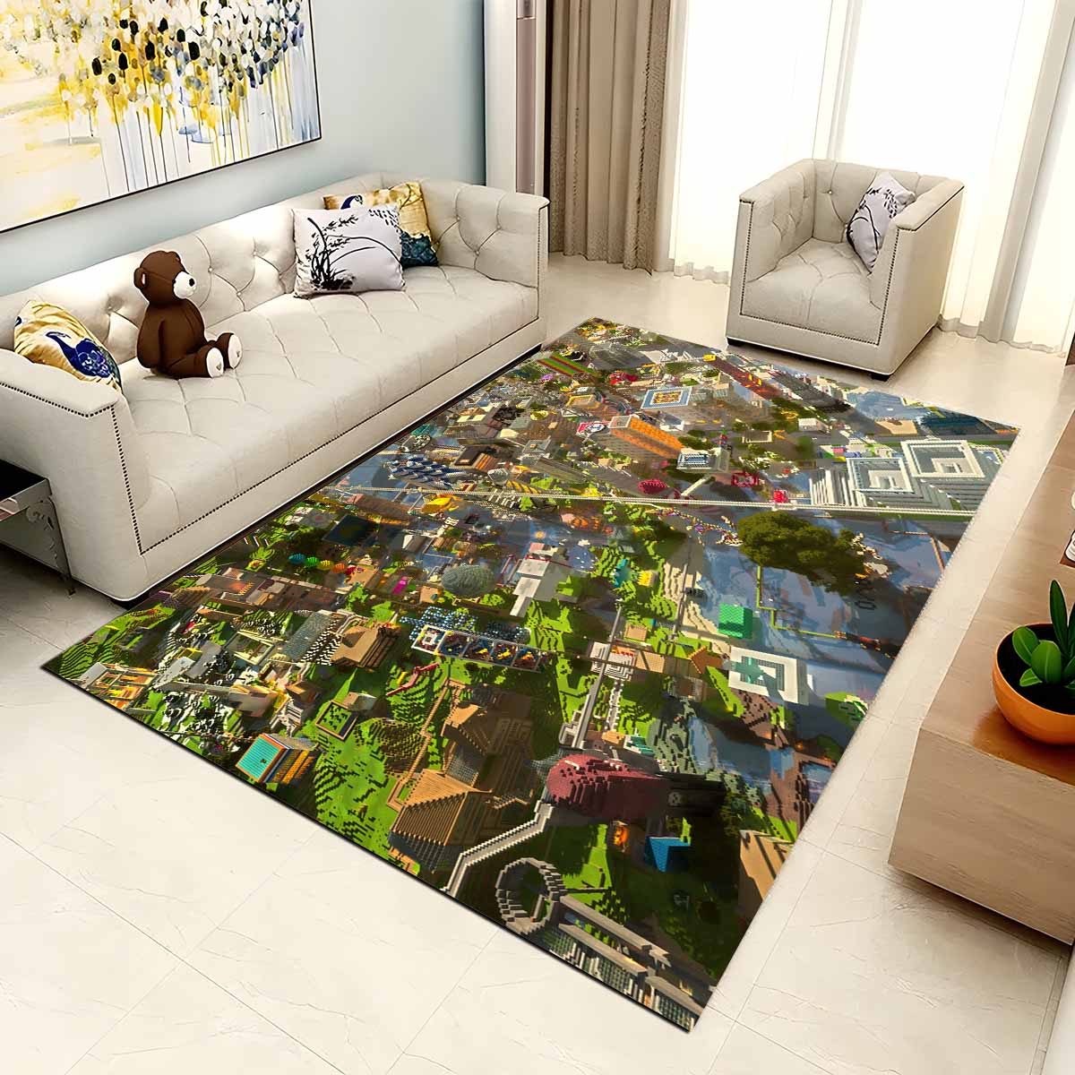 Minecraft Welt 1 Teppich 2
