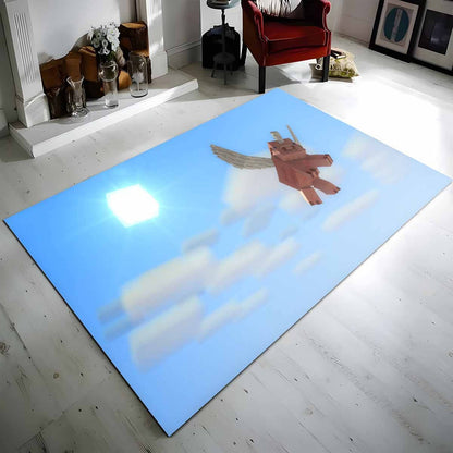 Minecraft Wenn Schweine Fliegen Teppich