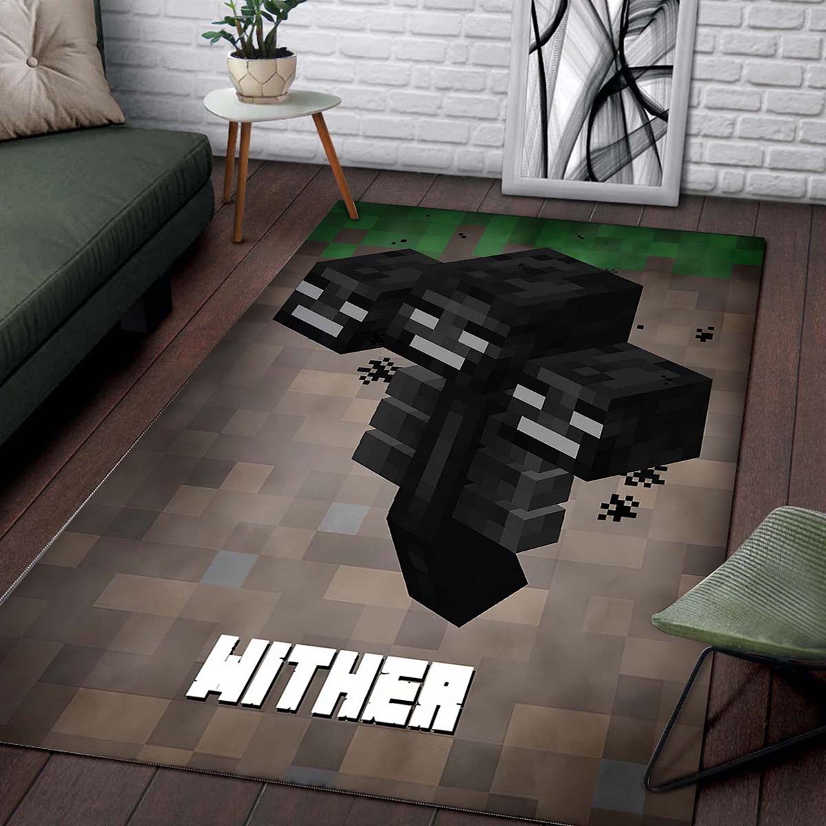 Minecraft Wither Teppich 2