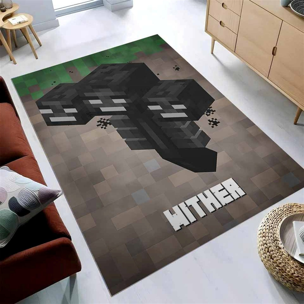 Minecraft Wither Teppich