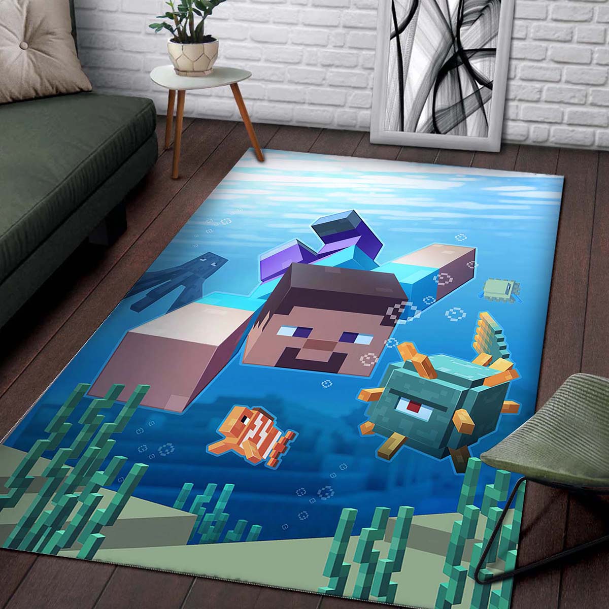 Minecraft Wohnzimmer Dekor 10118 Teppich 2