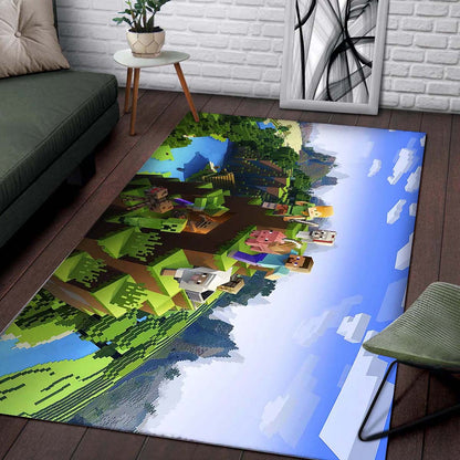 Minecraft Wohnzimmer Dekor M301011 Teppich 2
