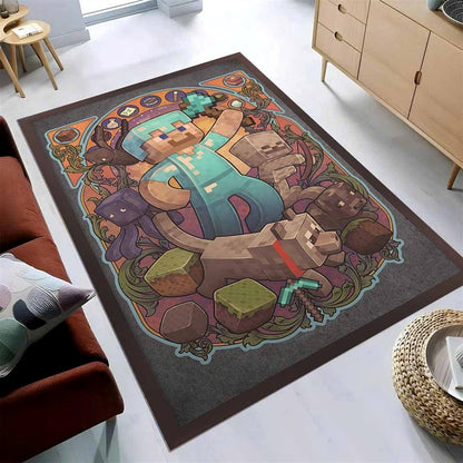 Minecraft Wohnzimmer Teppich