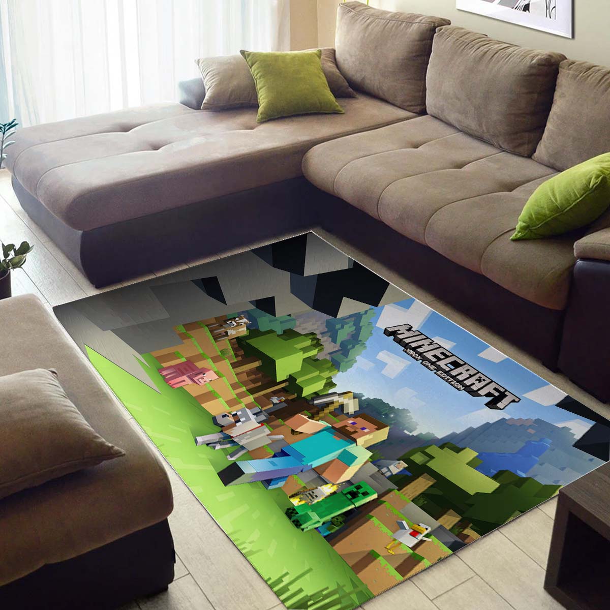 Minecraft Xbox Games 5K Teppich 3