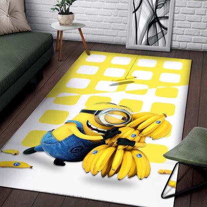 Minion Love Banana Teppich 2
