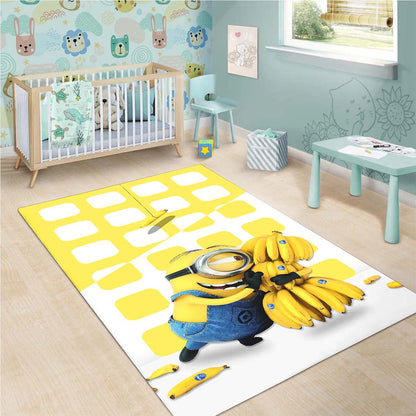 Minion Love Banana Teppich 3
