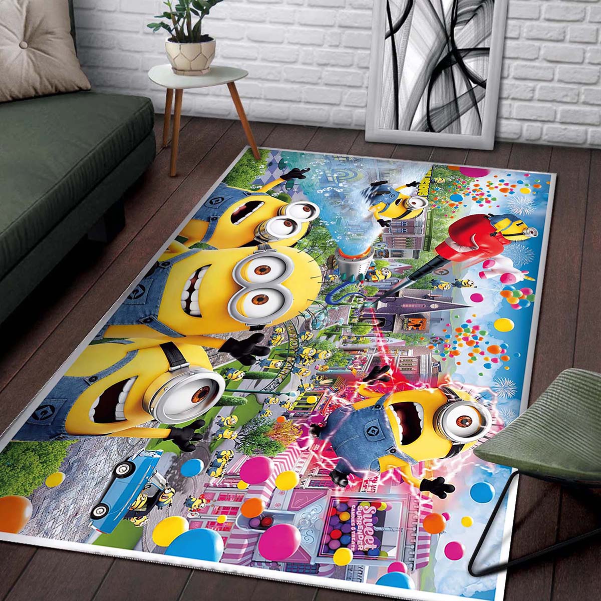 Minions Fan Gift Funny Minions Park Teppich 2