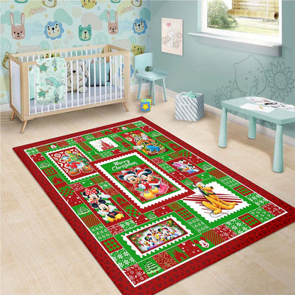 Minnie & Mickey Mouse A Christmas Gift Disney Teppich 3