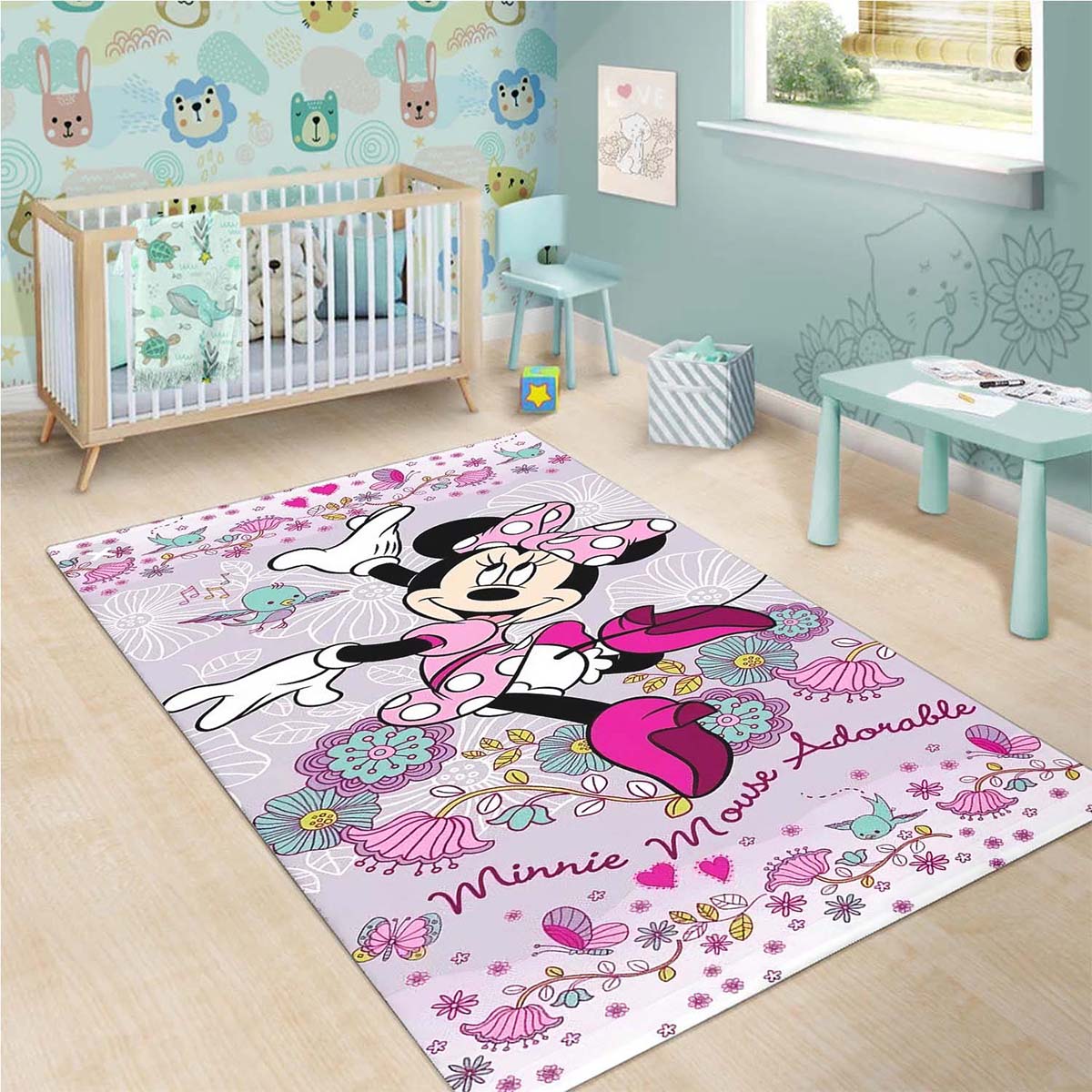 Minnie Mouse Disney Dekor 2556 Teppich 3