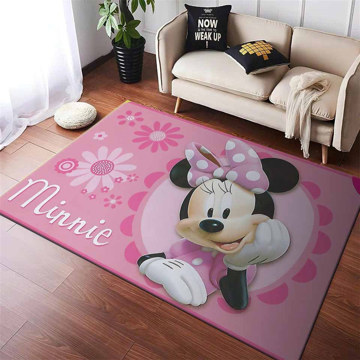 Minnie Wohnzimmer Dekor Fn121206 Teppich