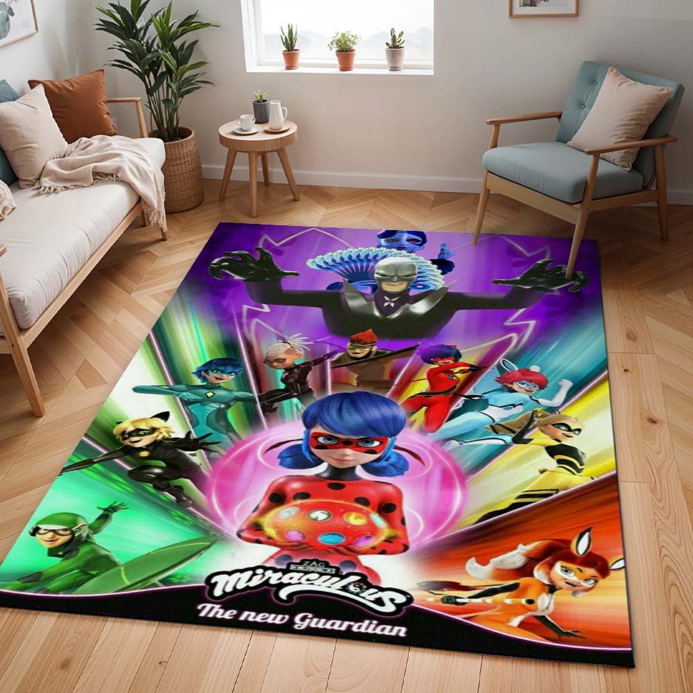 Miraculous Ladybug – Alle Charaktere Teppich - TOK