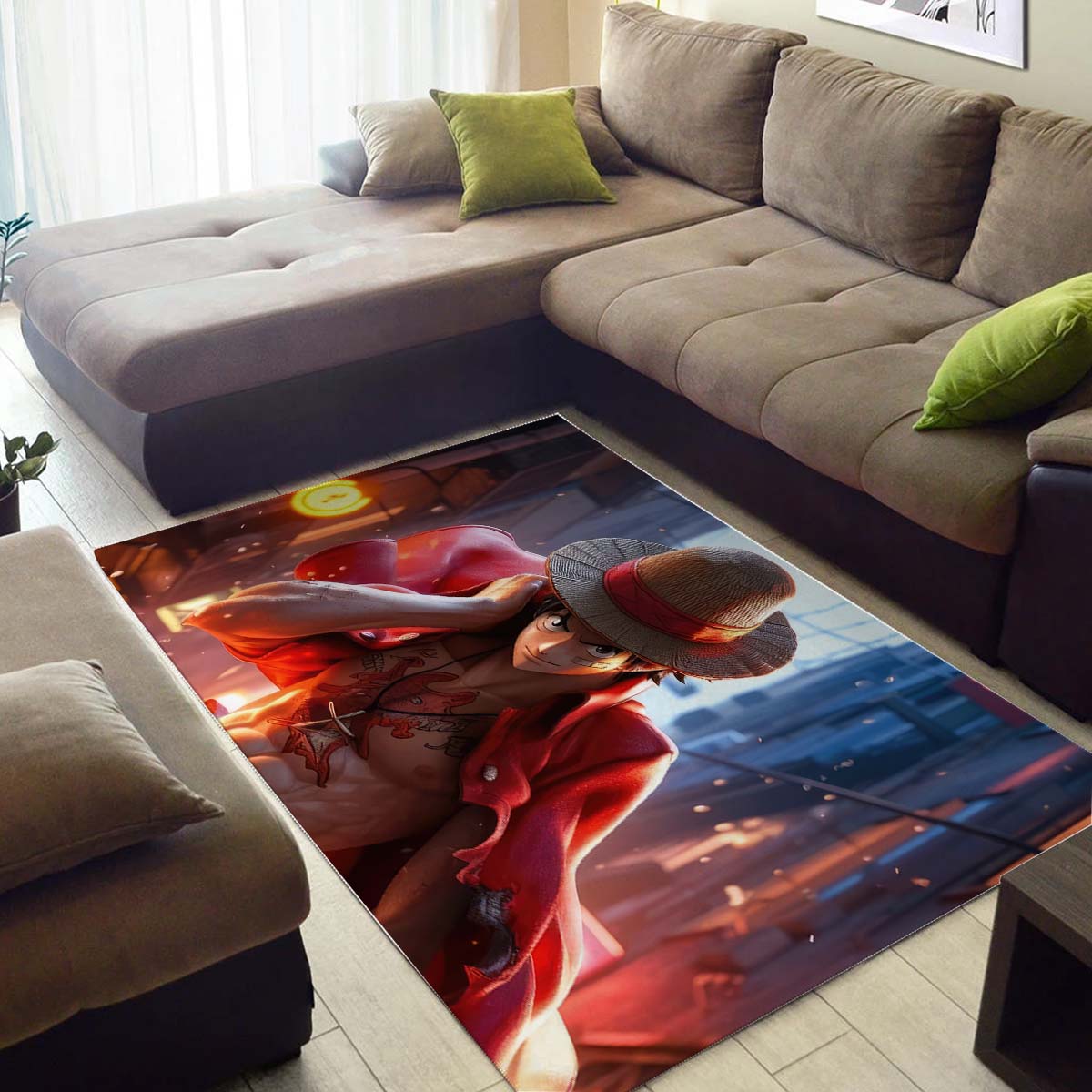 Monkey D Luffy 3 Teppich 3
